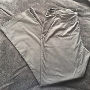 New York & Co Gray Trousers Size 16
